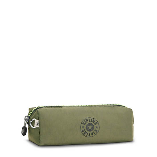 Kipling Boran Pencil Case Táska Olivazöld | HU 2046YX